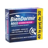 BienDormir Max Extended Release, 40 comprimate cu eliberare prelungita, Fiterman