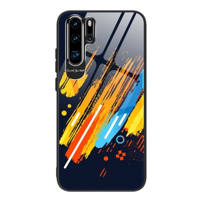 Husa pentru HUAWEI P30 Pro - Glass (Pattern 5) foto