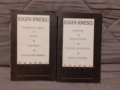 EUGEN IONESCU TEATRU (2 VOL) foto