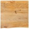 Blat de masa contur organic 80x80x3,8 cm lemn masiv de mango