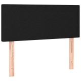 Cumpara ieftin Tablie de pat, negru, 80x5x78/88 cm, textil