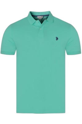 Tricou U.S. POLO ASSN. King verde menta foto