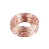 Cablu audio pentru difuzoare Lanberg 2 x 1,5 mm&sup2;, 25 m, transparent