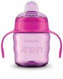 Cana cu tetina de formare pentru +6 luni SCF551/03, 200 ml, Philips Avent
