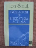 Ion Simut - Incursiuni in literatura actuala