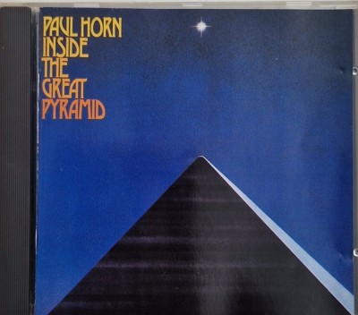 Paul Horn &amp;lrm;&amp;ndash; Inside The Great Pyramid NM / NM cd muzica jazz Khuckuk Germania foto