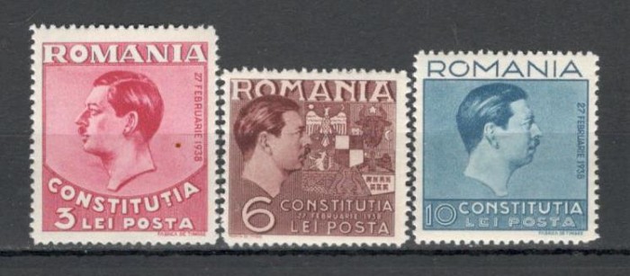 Romania.1938 Noua Constitutie YR.45