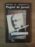 PAGINI DE JURNAL de RADU R. ROSETTI , 1993