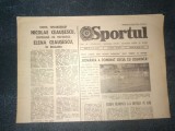 ZIARUL SPORTUL 30 OCTOMBRIE 1984