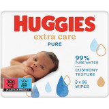 HUGGIES SERVETELE PURE TRIO EXTRA CARE 56X3