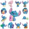 Disney Stitch - Mini-figurina ascunsa in capsula, Feed Me S3