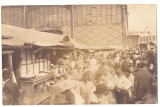 5057 - BUCURESTI, Market, vanzatori de branza - old postcard - used - 1917, Circulata, Fotografie