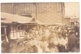 5057 - BUCURESTI, Market, vanzatori de branza - old postcard - used - 1917, Circulata, Fotografie