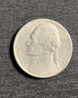 Moneda Five cents 1983P USA foto