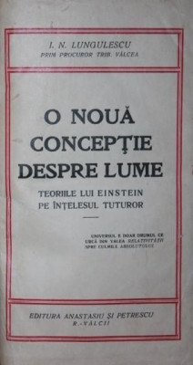 O NOUA CONCEPTIE DESPRE LUME foto