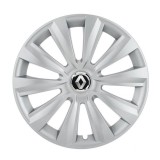 Set 4 Capace Roti pentru Renault, model Delta Gray, R16