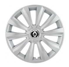 Set 4 Capace Roti pentru Renault, model Delta Gray, R16
