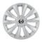 Set 4 Capace Roti pentru Renault, model Delta Gray, R16