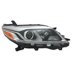 Far Toyota Sienna, 2015-08.2017, Model Xle; Sienna, 06.2017-, Xle, partea Dreapta, cu lumina de zi; H11+HB3+PY27/7W+W5W; manual; Omologare: SAE, Taiw