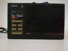 Radio/Tuner PHILIPS D3140/62R cu Alarma - Impecabil/Vintage/Rar/RFG foto