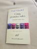 Cinq grandes odes - Paul Claudel