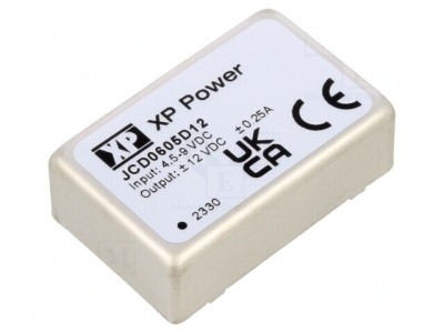 Convertor DC/DC 6W 4.5-9V la 12V/-12V THT foto