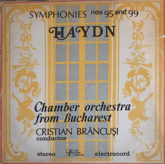 Disc vinil, LP. Symphonies Nos 95 si 99-JOSEPH HAYDN-259767