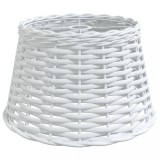 Cumpara ieftin Abajur lustra, alb, &Oslash;38x23 cm, rachita