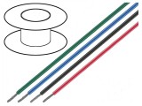 Cablu electric litat Cu 18AWG PVC maro 30m 600V