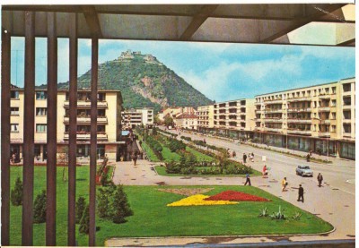 CPIB 16571 CARTE POSTALA - DEVA. VEDERE SPRE CETATE, AUTOTURISM foto