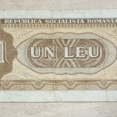 BANCNOTA 1 LEU - 1966