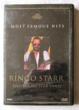 DVD: "Most Famous Hits RINGO STARR and His All Star Band", 2003. DVD nou, carcasa in tipla