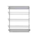 Pantofar Rebrilliant, aluminiu, argintiu, 62 x 50 x 27 cm