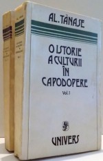 O ISTORIE A CULTURII IN CAPODOPERE de AL. TANASE , VOL I-II , 1984