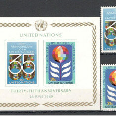 O.N.U.New York.1980 35 ani ONU SN.376