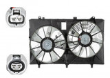 GMV radiator electroventilator Toyota Sienna, 2010-, Lexus RX, 2009-2015, RX350, motor 3.5 V6, benzina, cu AC; 375 mm,, Rapid