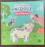 De la ferme (La ferma - carte inlimba franceza, cu stickere)