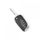 Carcasa Cheie Telecomanda 3 Butoane Peugeot Citroen + Lama Metalica Compatibila 207 307 308 3008 5008 Partner Berlingo C3 DS3