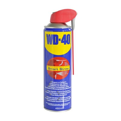 Spray Lubrifiant Multifunctional WD40 Smartstraw 450 ml foto