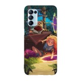 Husa compatibila cu Oppo A55, Viceversa, model Zoe, Silicon, TPU, Transparent, Carcasa