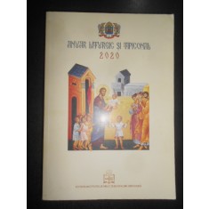 Anuar liturgic si tipiconal 2020