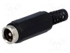 Conector alimentare DC mufă tată 5,5/2,1mm drept NINIGI