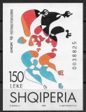C2135 - Albania 1998 - Europa bloc neuzat,perfecta stare