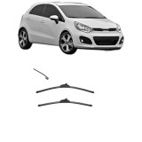 Cumpara ieftin Set stergatoare auto KIA RIO III (UB) din 2011-2017, pentru parbriz, Valeo Silencio