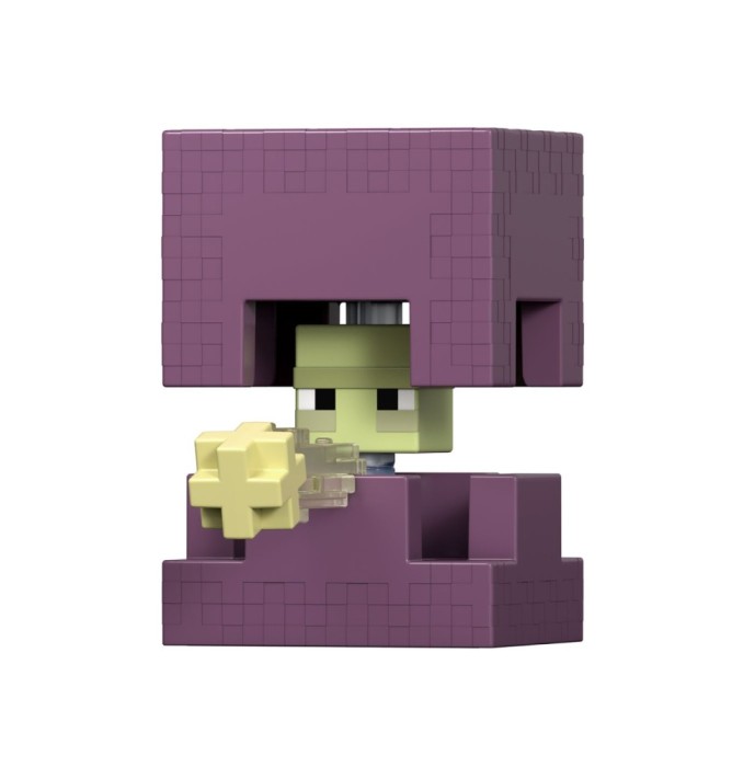 MINECRAFT CRAFT A BLOCK FIGURINA SHULKER 8CM SuperHeroes ToysZone