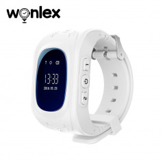 Ceas Smartwatch Pentru Copii Wonlex Q50 cu Functie Telefon, Localizare GPS, Pedometru, SOS - Alb, Cartela SIM Cadou foto