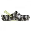 Saboti Crocs Bistro Graphic Clog Negru - Black/Lime, 38