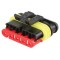 Conector cablu Superseal 1.5 mama mufa 5 pini IP67 TE Connectivity