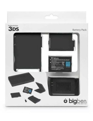 Baterie, capac detasabil si stand incarcare - Nintendo 3DS - 3499550295634 (e)(K) foto