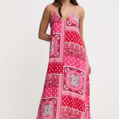 Dkny camasa de noapte femei, culoarea roz, YI60015